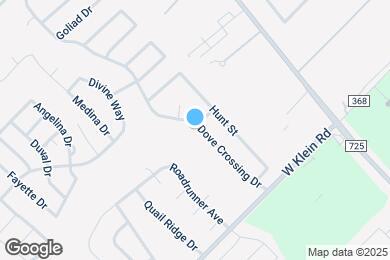 Map image of the property - 2618 Dove Crossing Dr