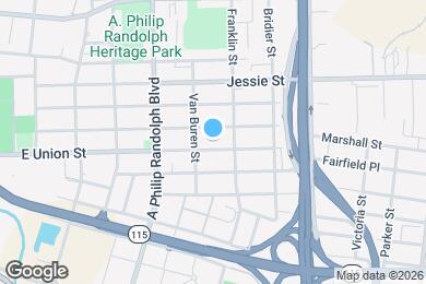 Map image of the property - 1127 E Union St