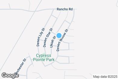 Map image of the property - 16738 Desert Willow St
