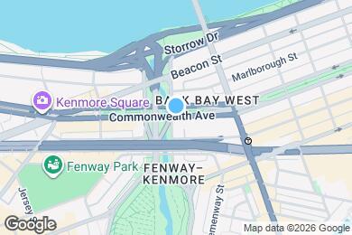 Map image of the property - 418 Commonwealth Ave