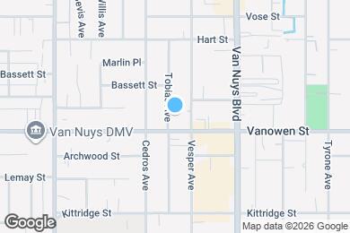 Map image of the property - 6824 Tobias Ave