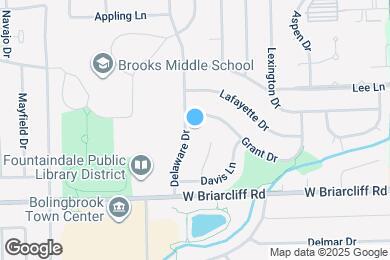 Map image of the property - 120 Delaware Dr