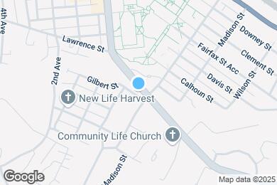 Map image of the property - 812 Tyler Ave