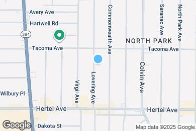 Map image of the property - 93 Lovering Ave