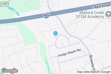 Map image of the property - 11006 White Stag Dr