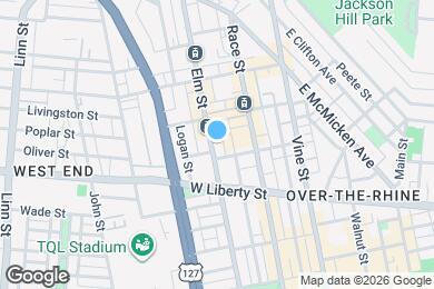 Map image of the property - 1710 Elm St