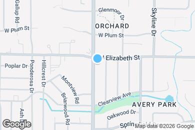 Map image of the property - 1004 S Taft Hill Rd