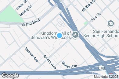 Map image of the property - 11000 Vena Ave