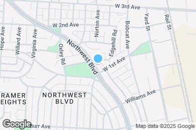 Map image of the property - 1040 Northwest Blvd