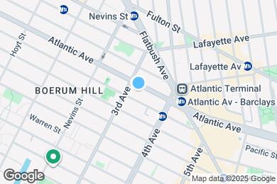 Map image of the property - 525 Pacific St