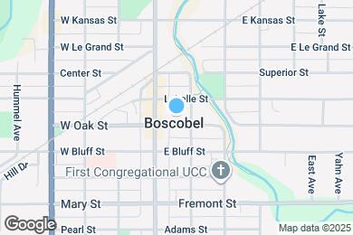 Map image of the property - 105 E Oak St