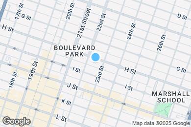 Map image of the property - 2218 H St