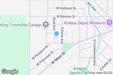 Map image of the property - 205 S Boyd Ave