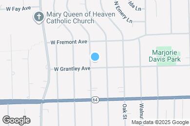 Map image of the property - 363 Ridgeland Ave