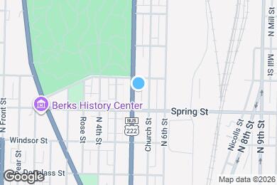 Map image of the property - 1029 N 5th St