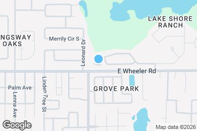 Map image of the property - 905 Lake Shore Ranch Dr