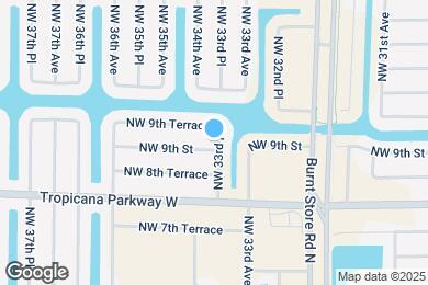 Map image of the property - 3319 NW 9th St