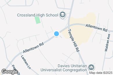 Map image of the property - 7122 Allentown Rd