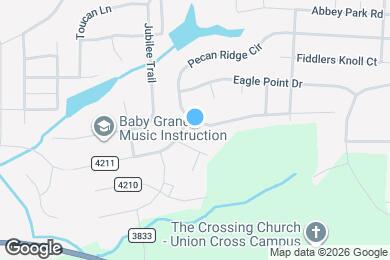 Map image of the property - 668 Pecan Ridge Cir