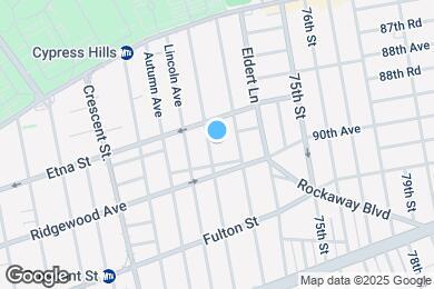 Map image of the property - 145 Nichols Ave