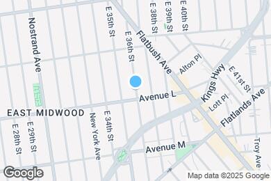 Map image of the property - 1146 E 36th St