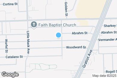 Map image of the property - 20931 Vermander Ave