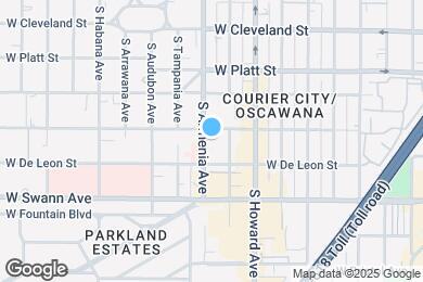 Map image of the property - 520 S Armenia Ave