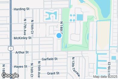 Map image of the property - 1449 N 14th Way
