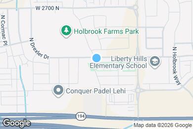 Map image of the property - 3850 W 2380 N