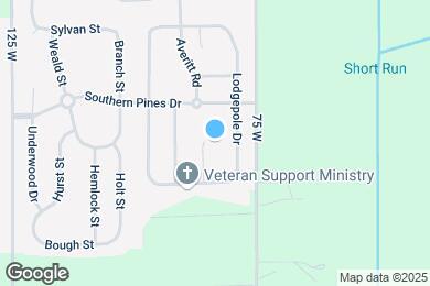 Map image of the property - 3169 Bristlecone Ct