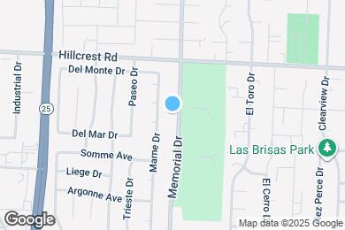 Map image of the property - 960 Memorial Dr