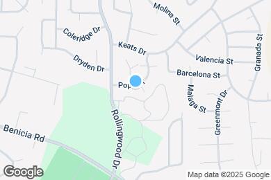 Map image of the property - 709 Pope Dr