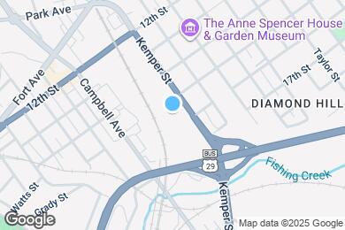 Map image of the property - 1501 Kemper St