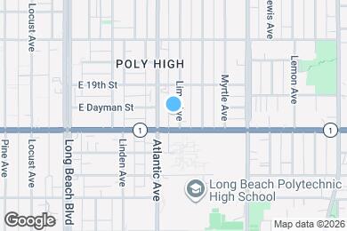 Map image of the property - 1831 Lime Ave