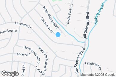 Map image of the property - 838 Carmen Way