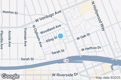 Map image of the property - 4106 W Kling St