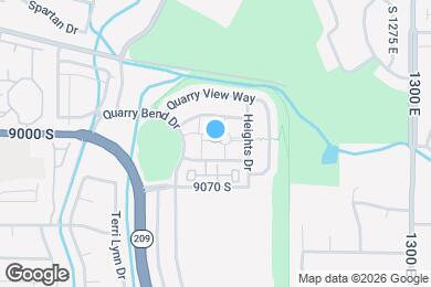 Map image of the property - 1072 E Gdn Bnd Pl