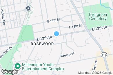 Map image of the property - 2931 E 12th St