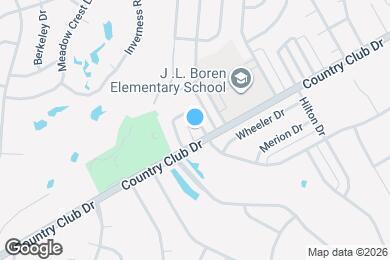Map image of the property - 1105 Fairhaven Dr