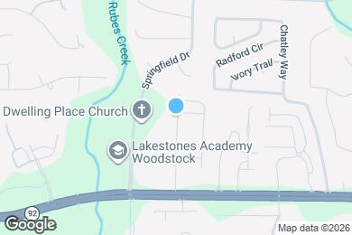 Map image of the property - 173 Village Trce