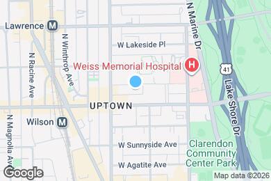 Map image of the property - 917 W Eastwood Ave