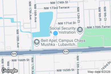 Map image of the property - 16811 NW 14th Ave