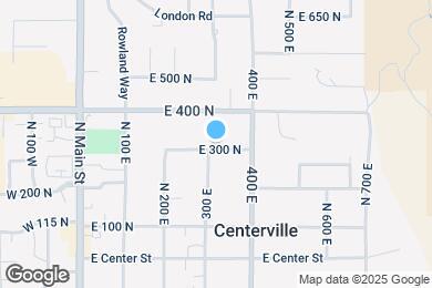 Map image of the property - 333 E 300 N
