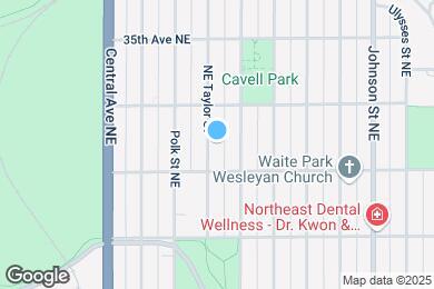 Map image of the property - 3327 Taylor St NE