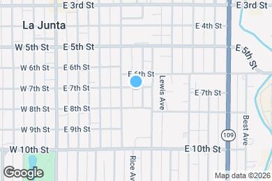 Map image of the property - 702 Rice Ave