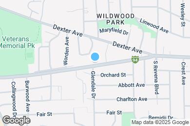 Map image of the property - 1822 Jackson Ave
