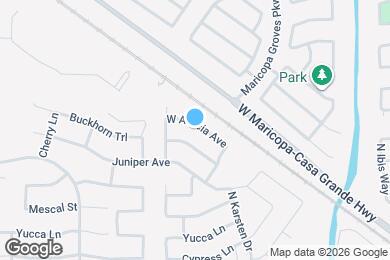 Map image of the property - 43721 W Acacia Ave