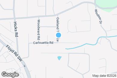 Map image of the property - 4615 Oakland Ter SW