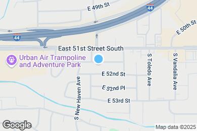 Map image of the property - 4016 E 51st Pl