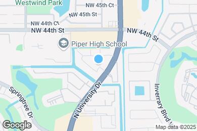 Map image of the property - 4215 N University Dr